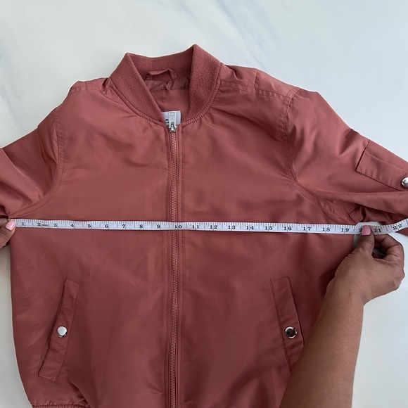 Vero Moda Rust Bomber Jacket - Picture 3 of 4